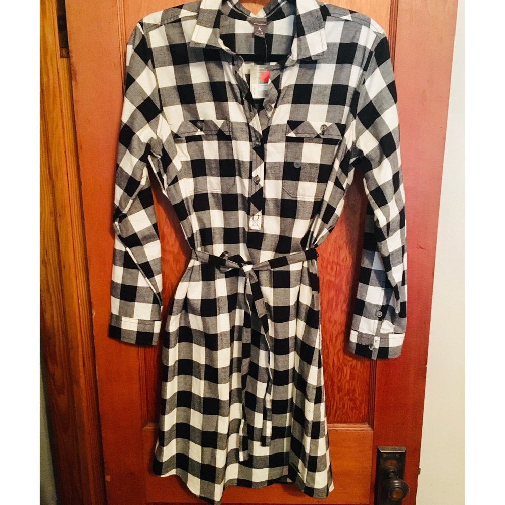 button-down dress